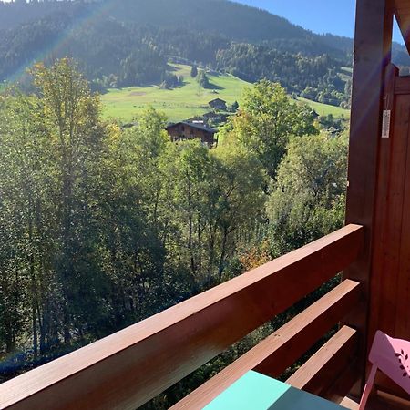 Appartement Vue Piste De Ski Praz-sur-Arly Dış mekan fotoğraf