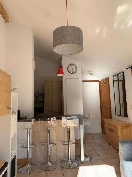Appartement Vue Piste De Ski Praz-sur-Arly Dış mekan fotoğraf